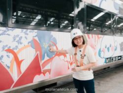 Kereta Jakarta-Surabaya Dihiasi Lukisan Seniman Muda, Kolaborasi Kemenparekraf dan KAI