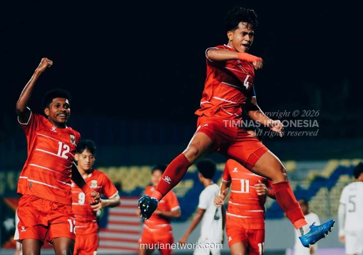 Timnas U-17 Indonesia Bantai Timor Leste 4-0 di Pembuka Piala AFF
