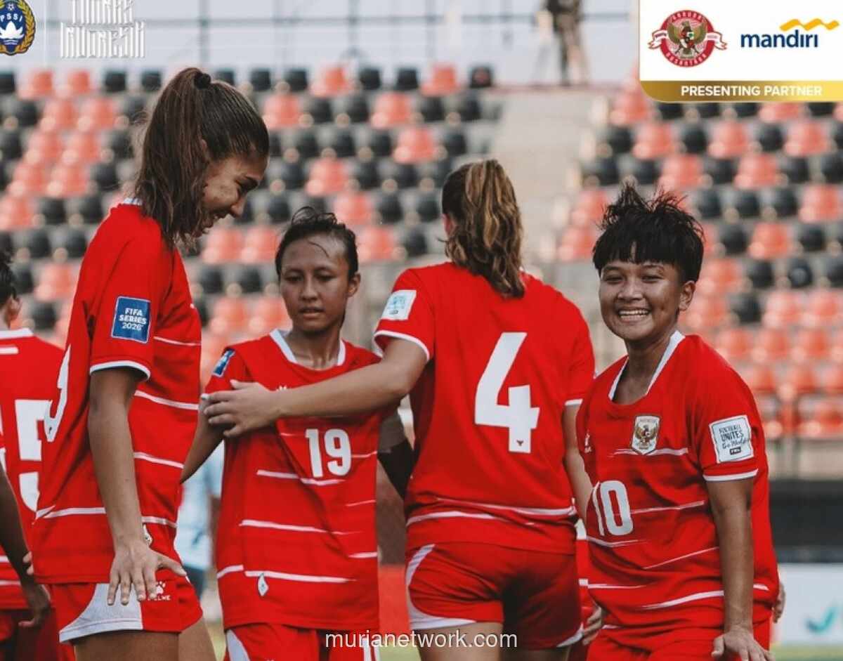 Timnas Putri Indonesia Unggul 2-0 Atas Kaledonia Baru di Perebutan Tempat Ketiga FIFA Series