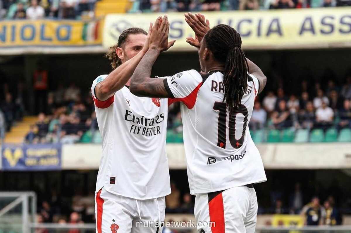 AC Milan Kembali ke Jalur Kemenangan, Geser ke Posisi Dua Serie A