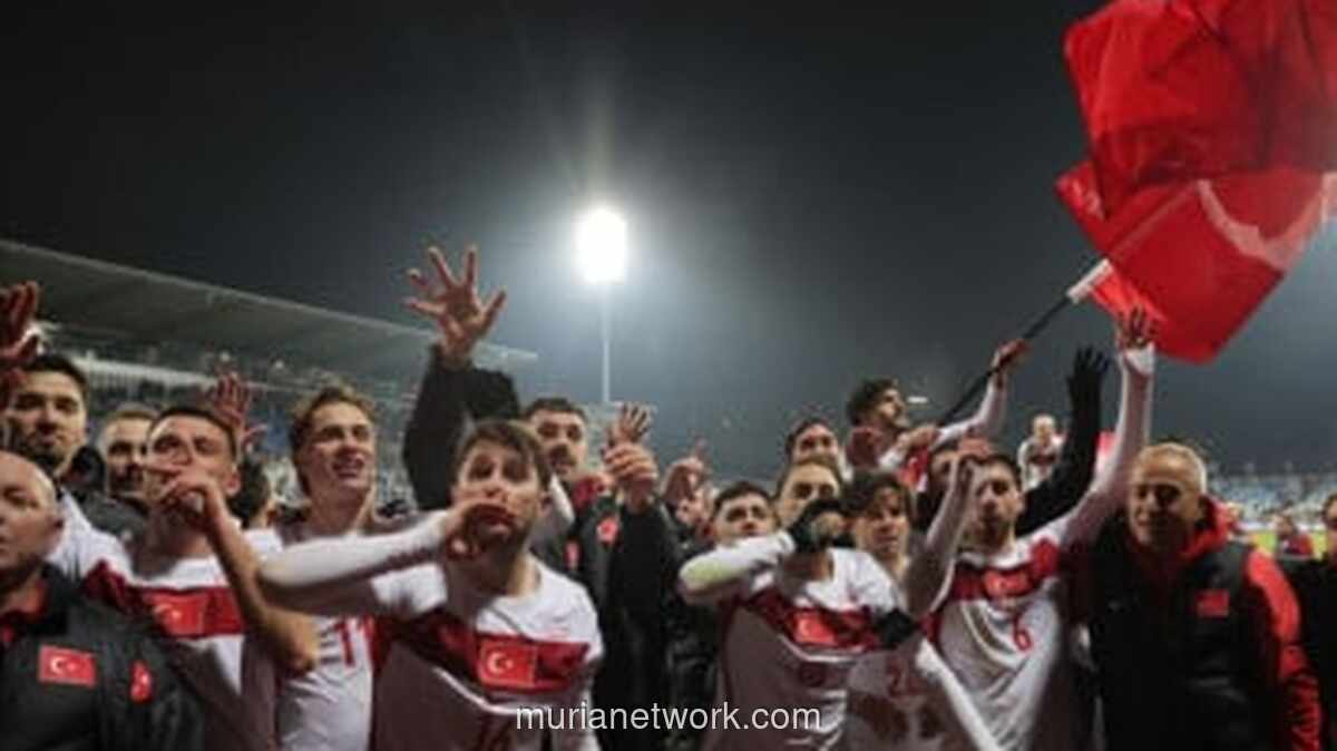 Turki Akhiri Puasa 24 Tahun, Lolos ke Piala Dunia 2026