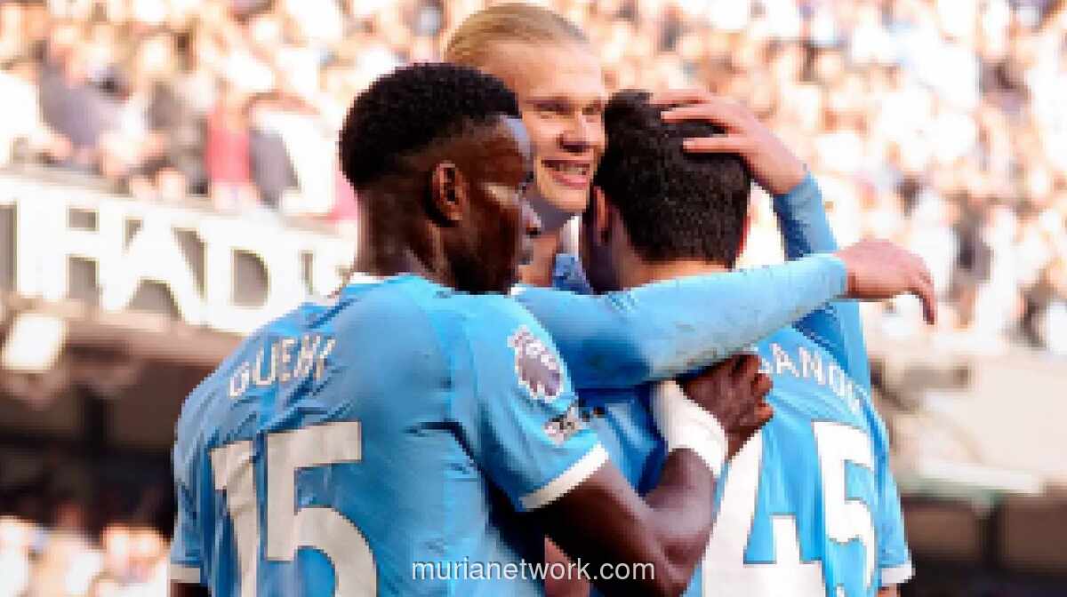 Manchester City Kalahkan Arsenal 2-1, Jarak Puncak Klasemen Menyempit