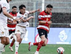 Madura United Kalahkan Persik Kediri 2-1 dalam Laga Sengit di Gelora Bangkalan
