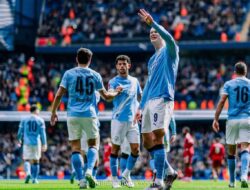 Manchester City Hancurkan Liverpool 4-0, Haaland Cetak Hattrick ke Semifinal Piala FA