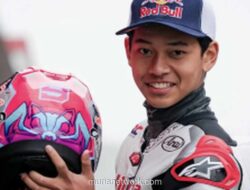 Veda Ega Pratama Bangkit dari P17 ke P6 di Moto3 Spanyol