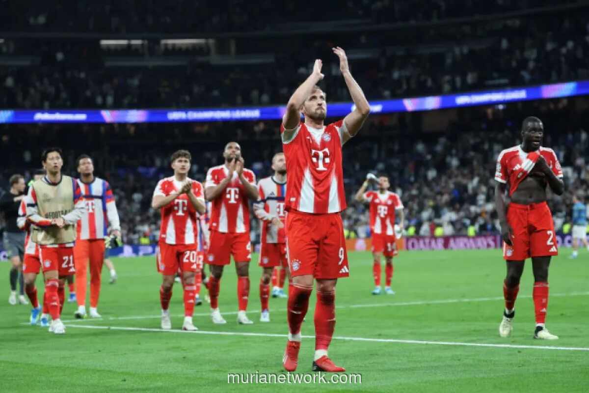 Bayern Muenchen Kalahkan Real Madrid 2-1 di Leg Pertama Perempat Final Liga Champions