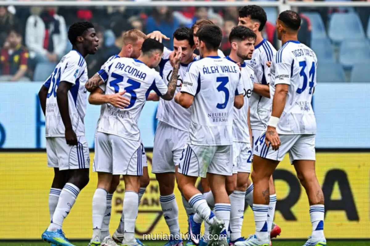 Como Kalahkan Genoa 2-0, Kembali ke Jalur Kemenangan dan Dekati Zona Liga Champions