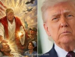 Trump Unggah Gambar AI Dirinya sebagai Yesus, Picu Kontroversi Baru