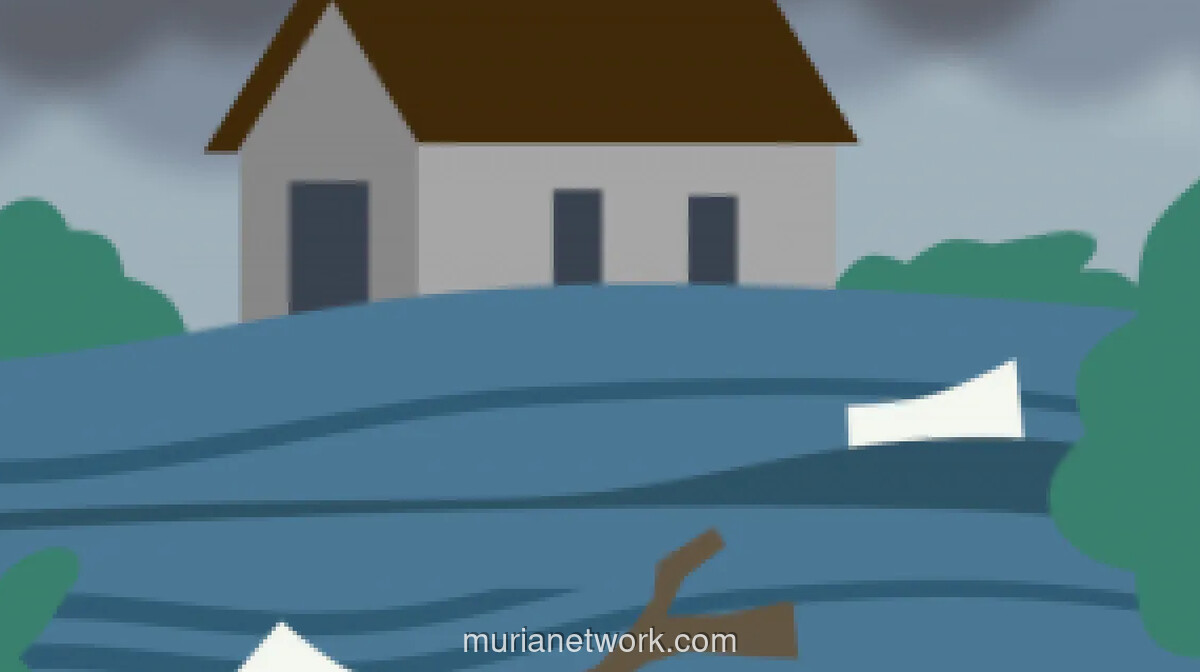 Banjir Rendam 141 Rumah di Lembata, Pagar Kantor Bupati Roboh