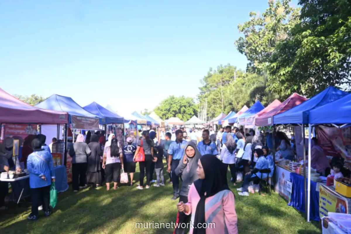 TNI AU Gelar Bazar Murah di Makassar untuk Rayakan HUT ke-80