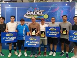 BCA Juarai Turnamen Padel IDX Channel, Kalahkan Bank Raya Lewat Golden Point