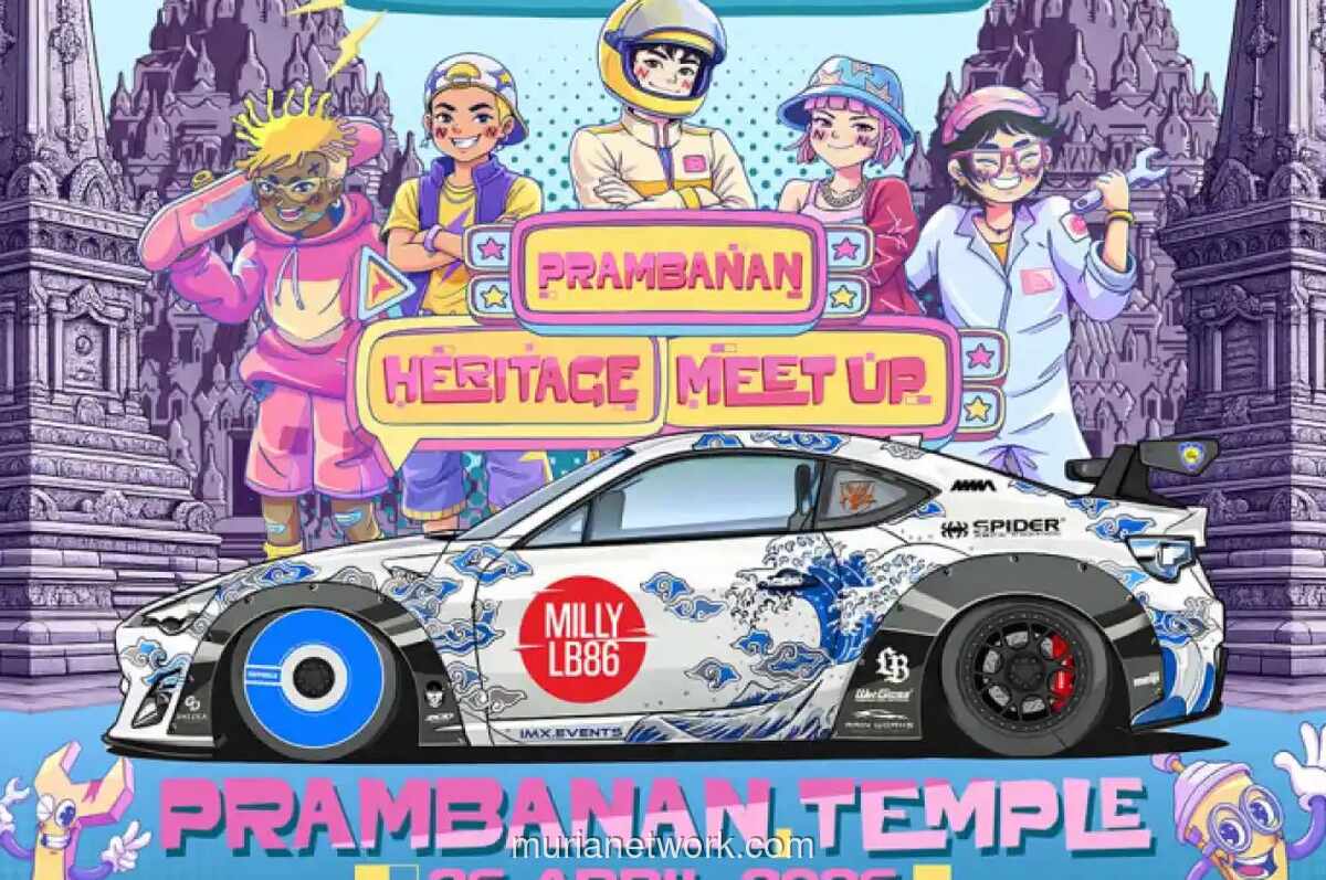 IMX 2026 Gelar Pameran Modifikasi di Kawasan Candi Prambanan