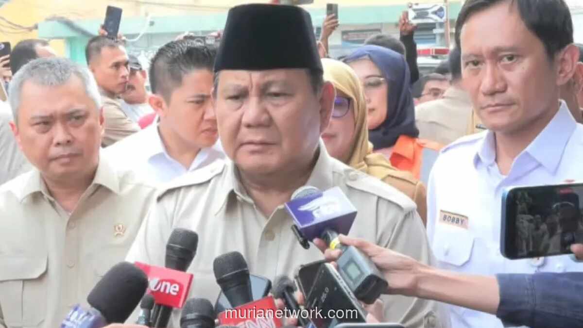 Prabowo Tinjau Lokasi Kecelakaan Kereta di Bekasi, Setujui Pembangunan Fly Over Rp4 Triliun