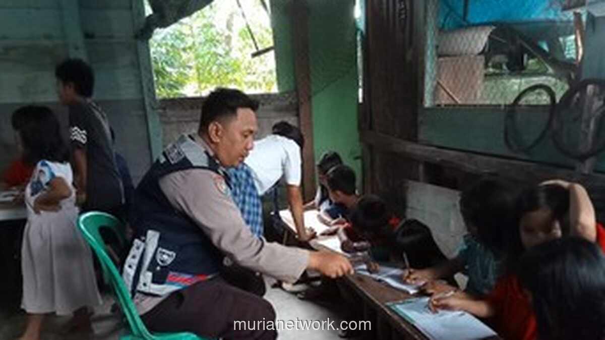 Rumah Belajar Polisi di Palopo Ubah Bekas Warung Miras Jadi Tempat Belajar Anak