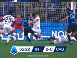 Inter Milan Hajar Cagliari 3-0, Puncak Klasemen Serie A Makin Kokoh
