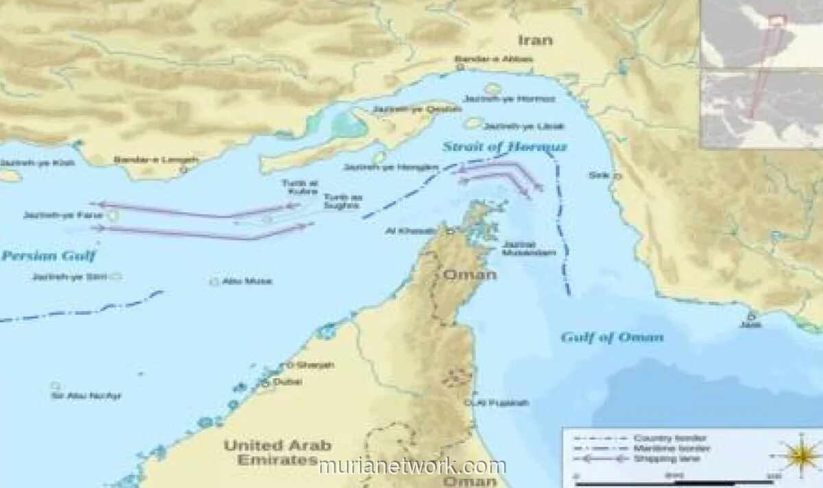 Iran Klaim Kuasai Penuh Selat Hormuz Usai Serangan Rudal ke Israel dan AS