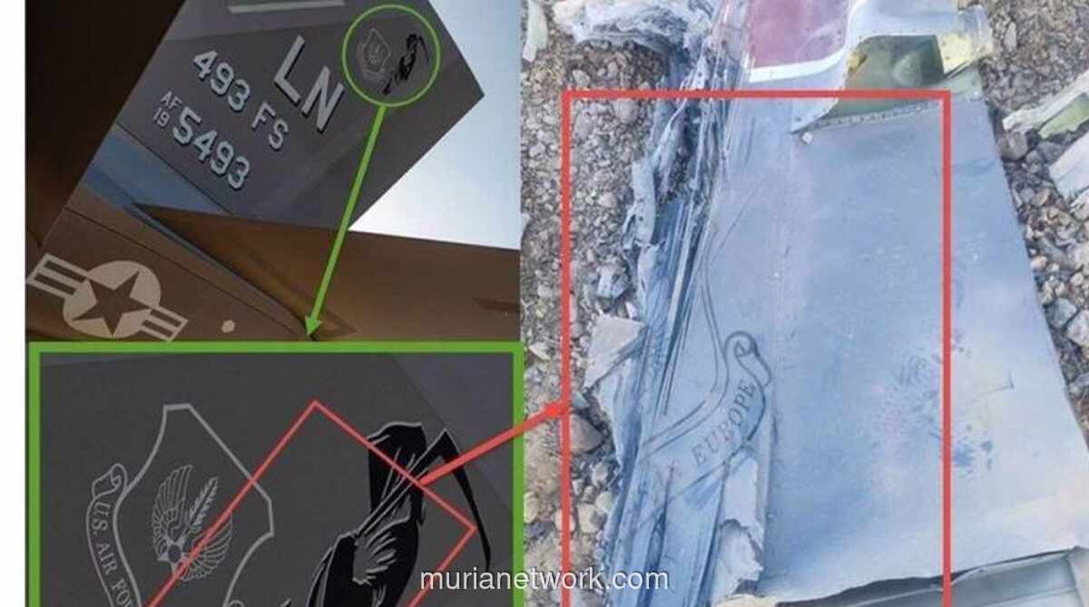 Iran Tawarkan Hadiah Rp1 Miliar untuk Temukan Pilot AS yang Jatuh di Wilayahnya