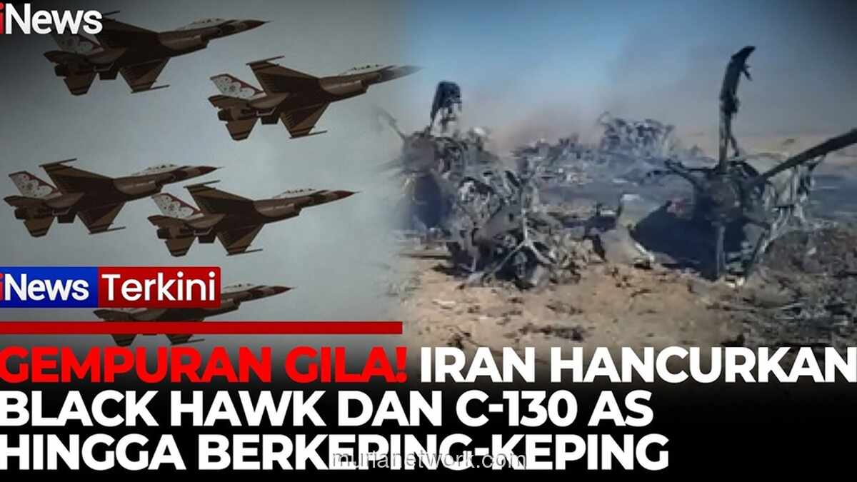 Iran Klaim Tembak Jatuh Helikopter dan Pesawat AS, Washington Bantah