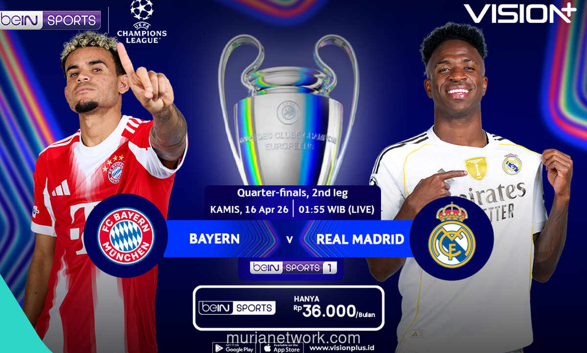 Bayarn Munchen Hadapi Real Madrid di Leg Kedua Semifinal Liga Champions dengan Agregat Tipis 2-1