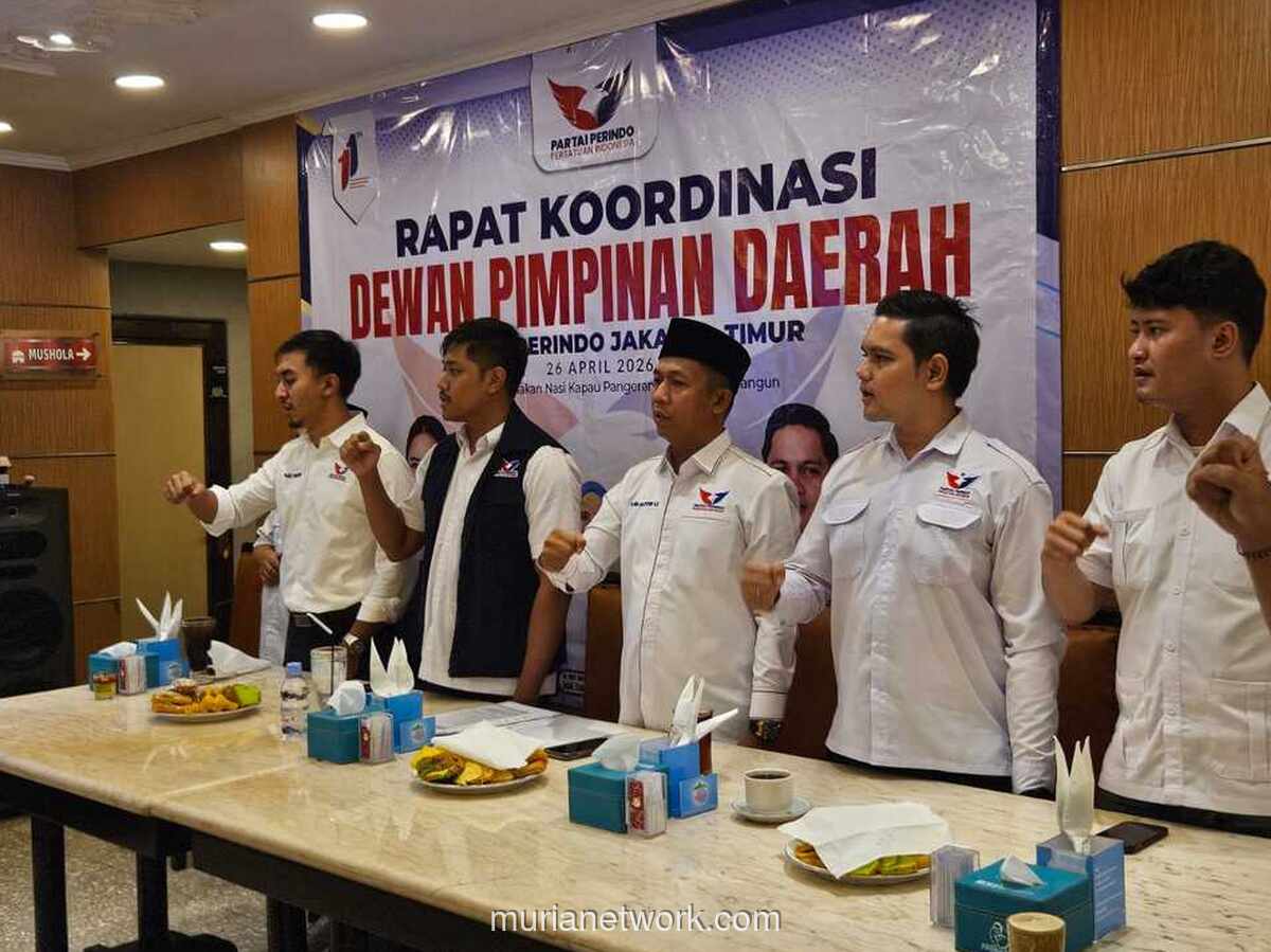 Partai Perindo Gelar Rakorda di Jakarta Timur, Matangkan Persiapan Verifikasi KPU 2027