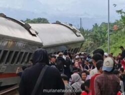 Anjloknya KA Bangunkarta di Brebes Kacaukan Lalu Lintas, 27 Perjalanan KA Dibatalkan dan Terhenti
