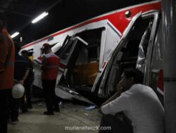 KAI Hentikan Sementara Seluruh Perjalanan Kereta di Stasiun Bekasi Timur Demi Evakuasi Tabrakan Argo Bromo Anggrek dan KRL