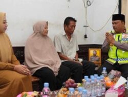 Kakorlantas Polri Sampaikan Duka ke Keluarga Almarhum Bripka Fajar Permana