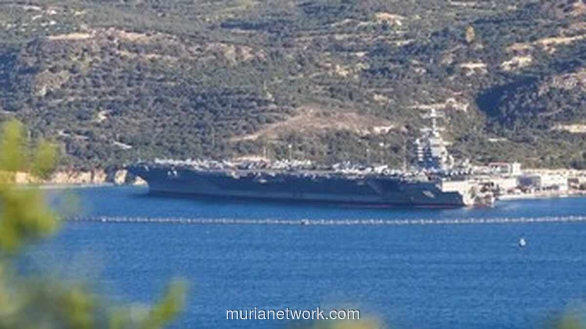 USS Gerald R. Ford Tinggalkan Timur Tengah dalam Beberapa Hari, Akhiri Penugasan Terlama Kapal Induk AS