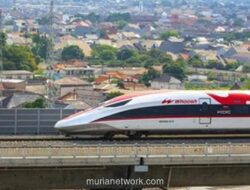 Cuaca Ekstrem di Bandung Paksa Kereta Cepat Whoosh Berhenti Darurat