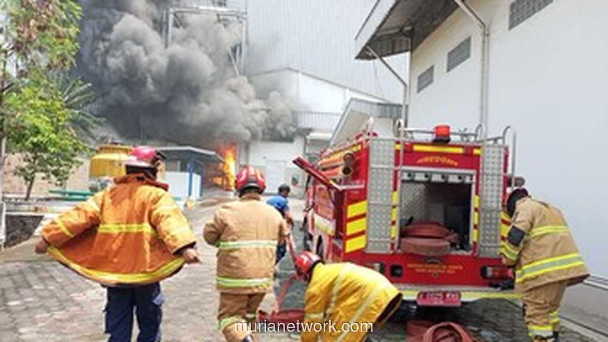 Kebakaran Pabrik Gemuk di Bekasi Padam Setelah Tiga Jam, Tak Ada Korban Jiwa