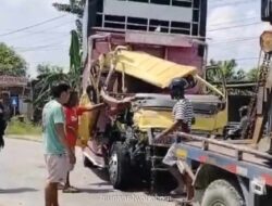Tabrakan Truk di Grobogan Lukai Lima Orang, Diduga Sopir Mengantuk