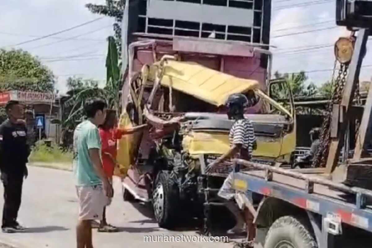 Tabrakan Truk di Grobogan Lukai Lima Orang, Diduga Sopir Mengantuk