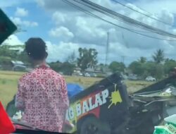 Dua Tewas dalam Kecelakaan Pikap dan Motor di Tikungan Tajam Pringsewu