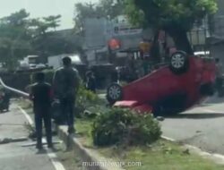 Tiga Orang Luka-Luka dalam Kecelakaan Truk Kontainer di Turunan Silayur Semarang