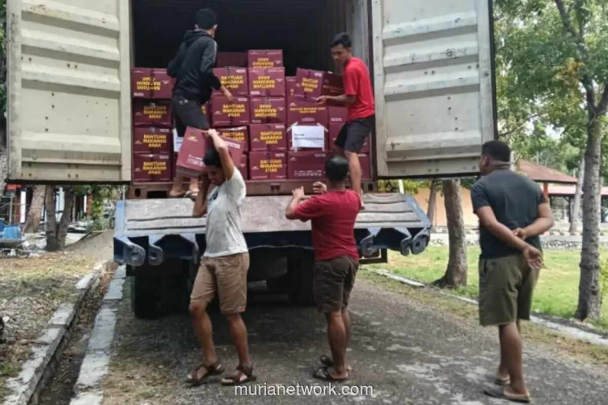 Kemensos Salurkan Bantuan Logistik untuk Korban Gempa Flores Timur