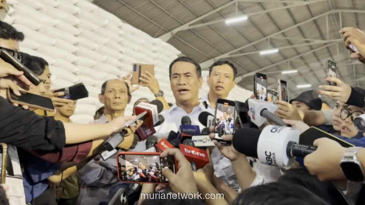 Stok Beras Nasional Tembus 5 Juta Ton, Mentan Sebut Rekor Sepanjang Sejarah