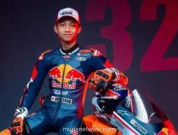 Kiandra Ramadhipa Menang Dramatis di Jerez, Naik ke Peringkat Kedua Klasemen Red Bull Rookies Cup