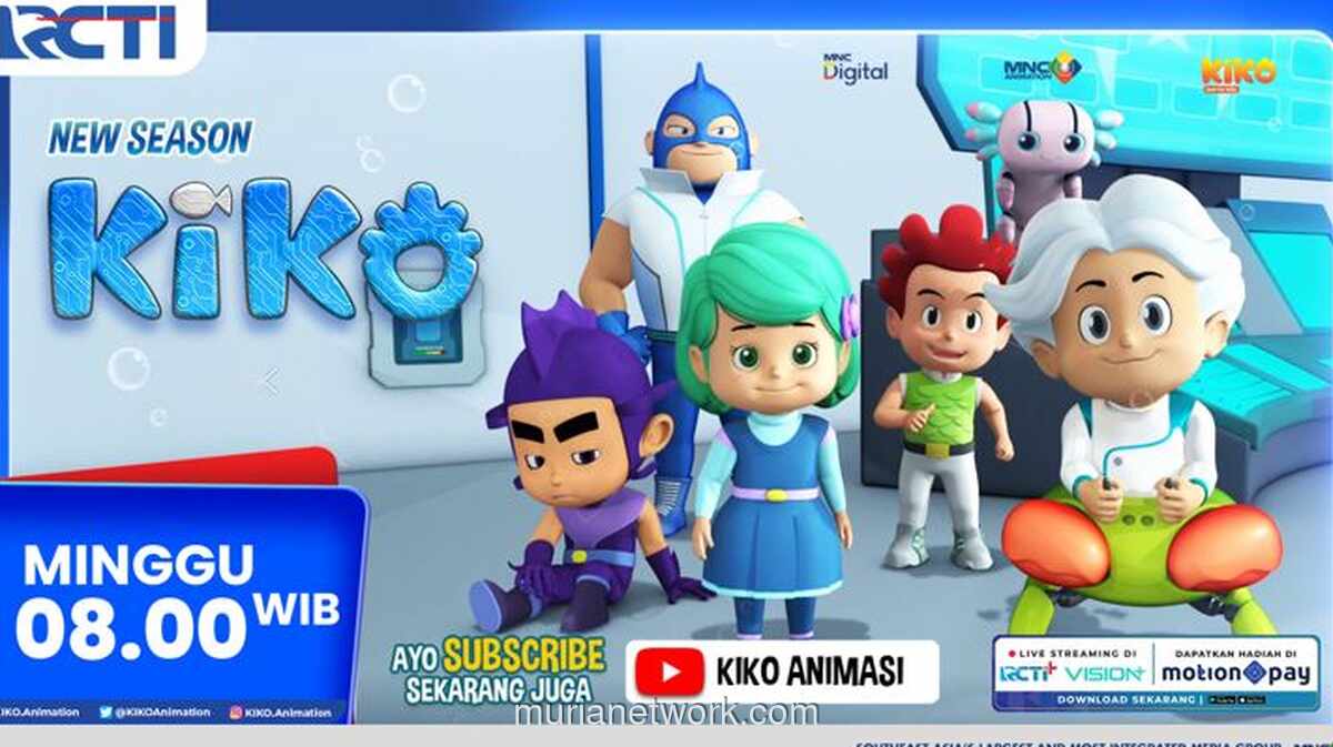 Serial Animasi KIKO Season 4 Tayang Perdana di RCTI, Usung Cerita Baru di Neo Asri
