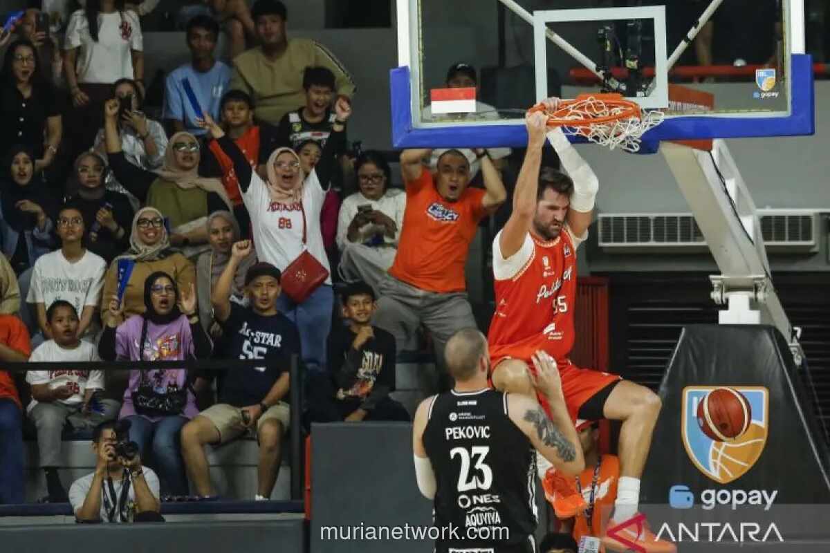 Pelita Jaya Kokoh di Puncak Klasemen IBL Usai Hajar RANS Simba 87-58