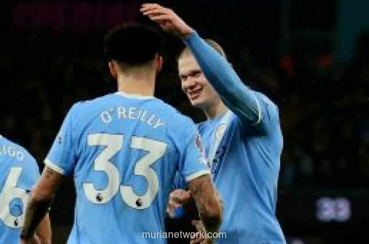 Manchester City Kembali ke Puncak Klasemen Usai Kalahkan Burnley