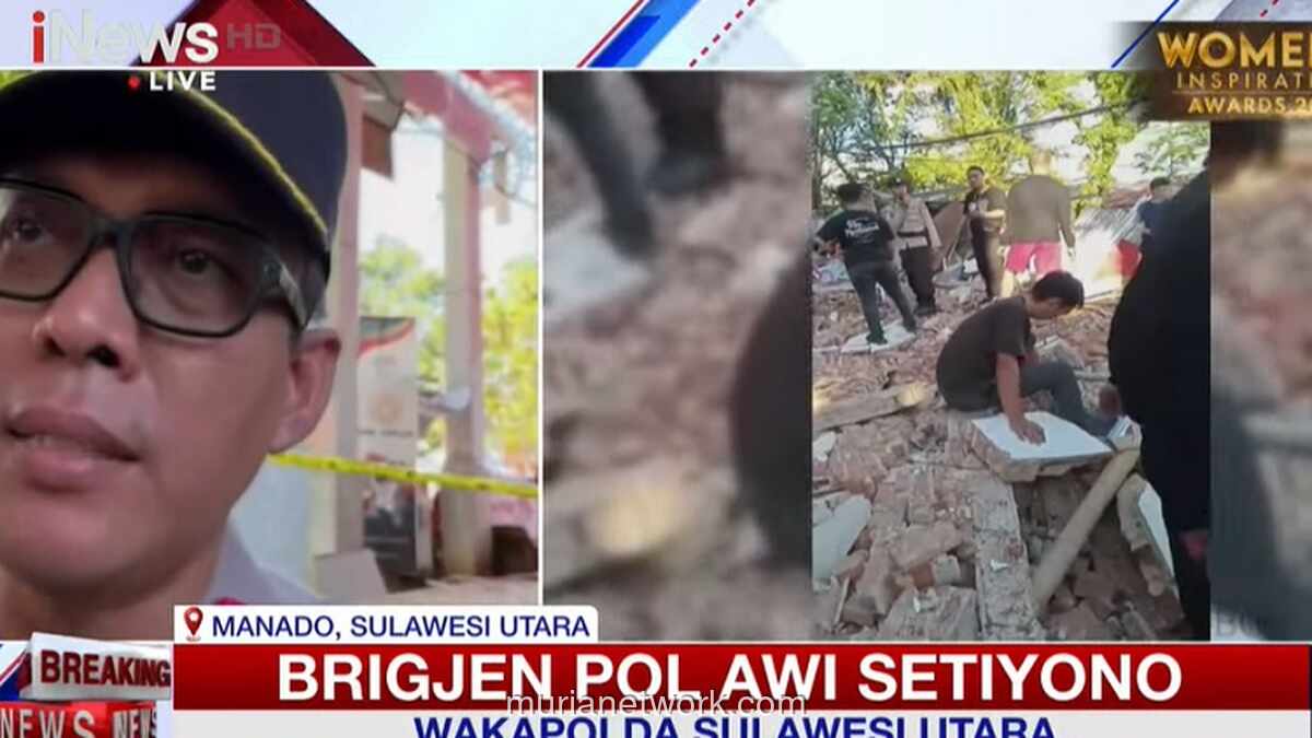 Gempa M 7,6 Guncang Bitung, Satu Korban Jiwa Ditemukan dalam Reruntuhan