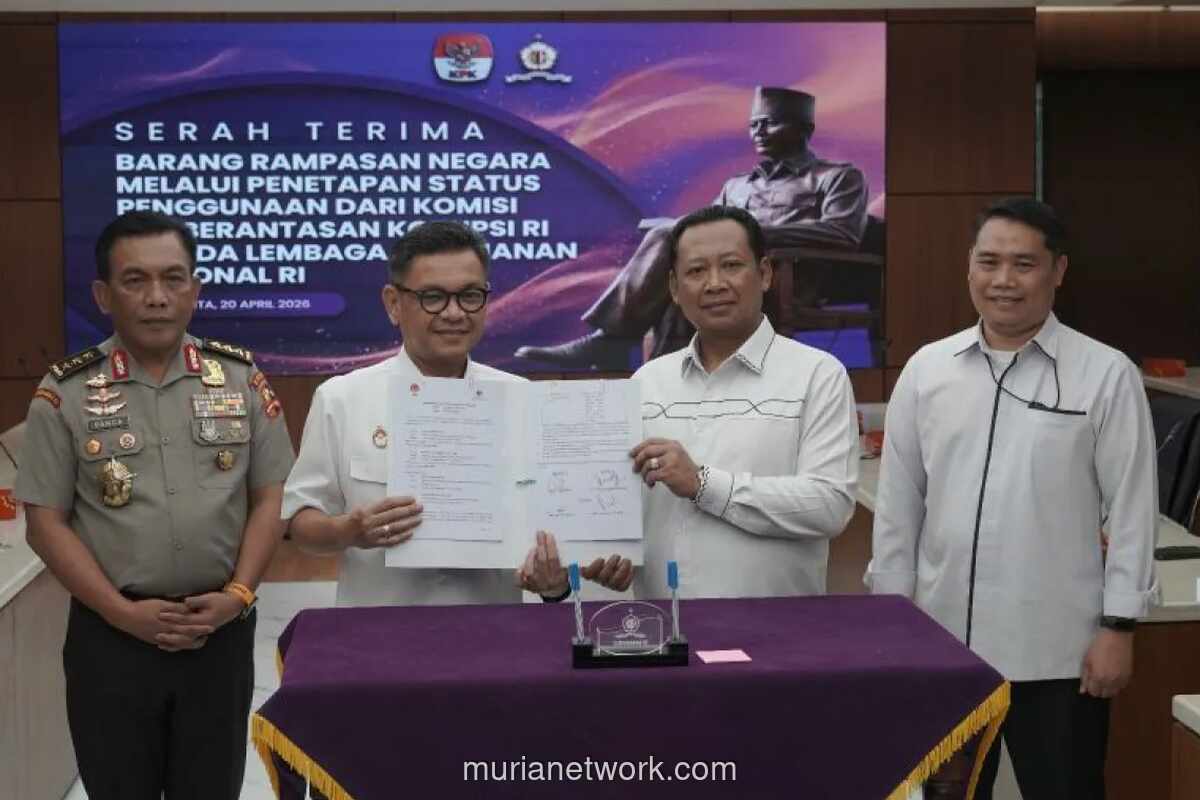 KPK Serahkan Dua Apartemen Sitaan Korupsi Senilai Rp3,52 Miliar ke Lemhannas