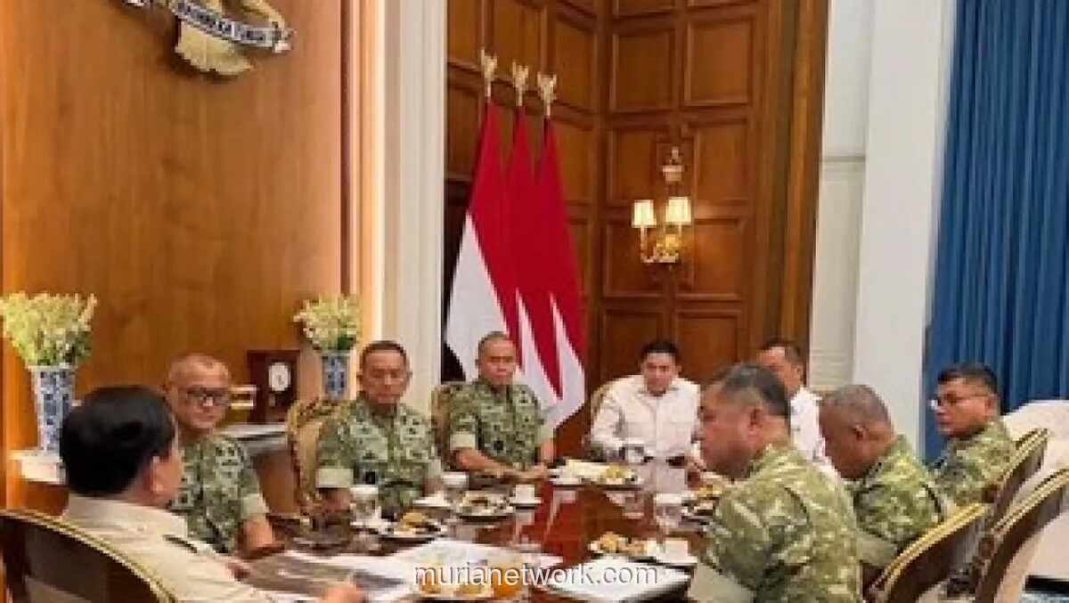 KSAD Laporkan Penyelesaian 300 Jembatan dan Renovasi Sekolah ke Presiden Prabowo