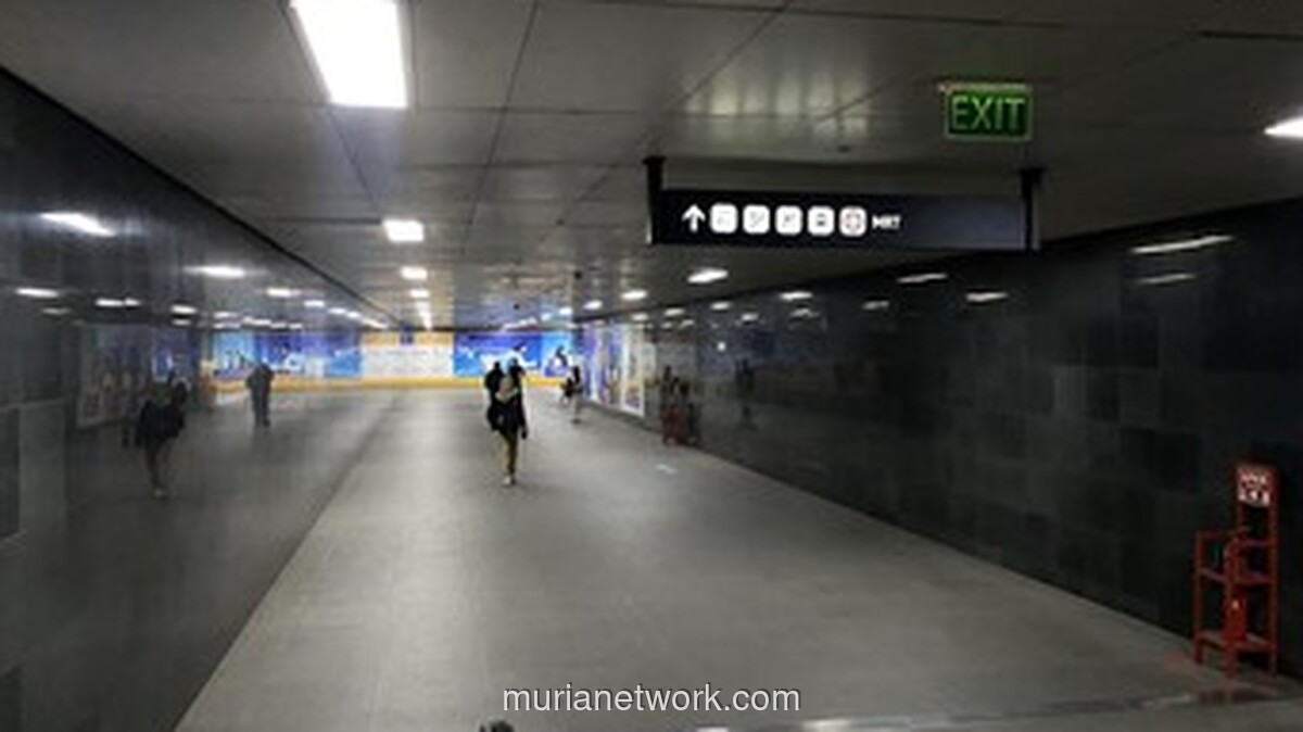 MRT Istora Mandiri Gelap Sesaat Usai Pemadaman Listrik, Operasional Tetap Normal