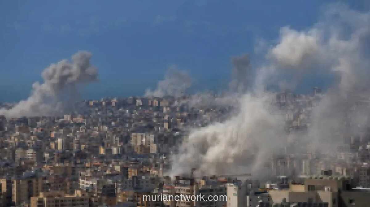 Serangan Israel di Beirut Tewaskan Ratusan, Guncang Lebanon