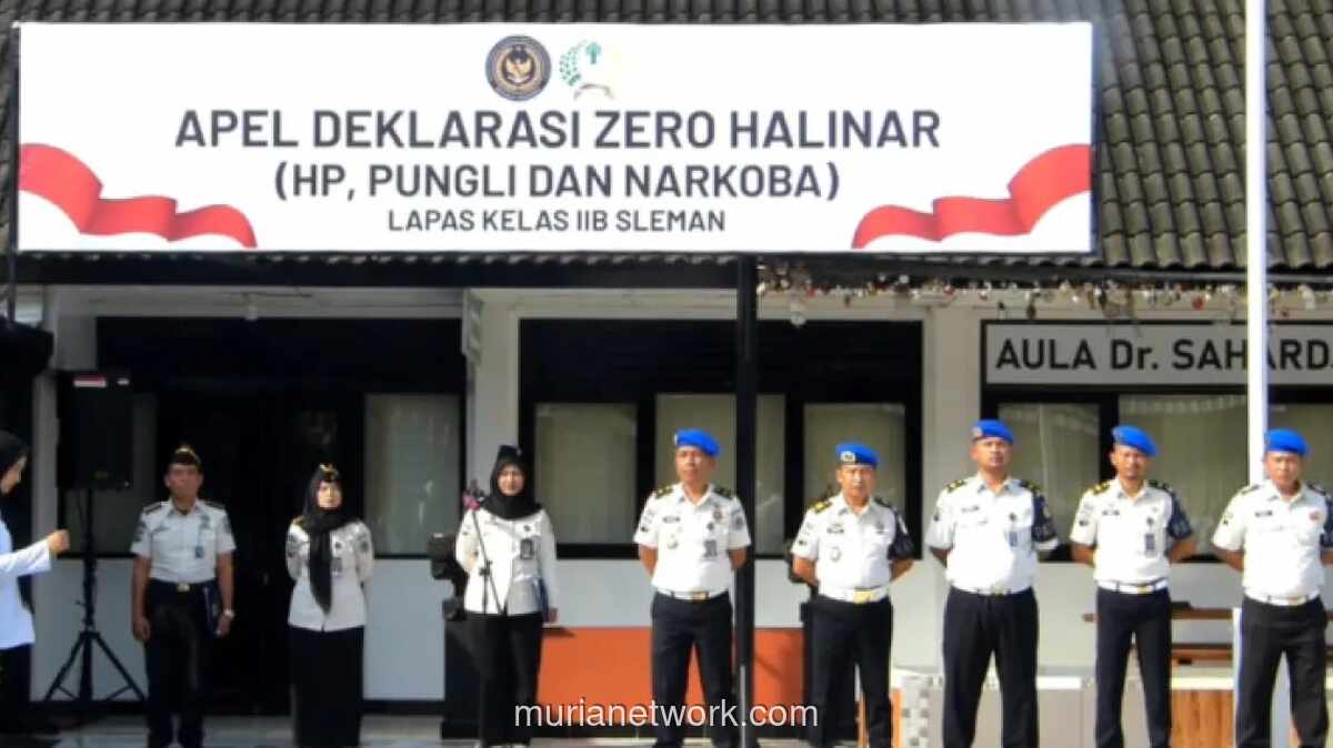 Lapas Sleman Geledah Barang Bawaan Pegawai demi Wujudkan Zero Halinar