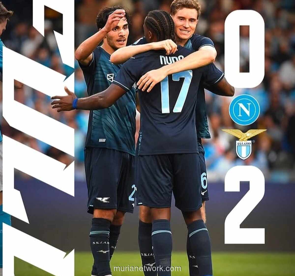 Lazio Tundukkan Napoli 2-0 di Stadion Maradona