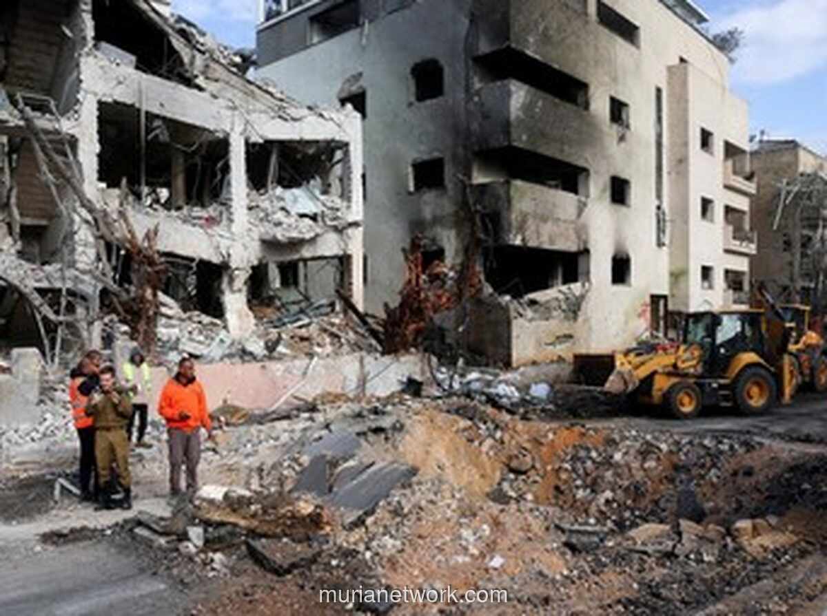 Wali Kota Tel Aviv: Lebih dari 1.000 Apartemen Rusak Parah Akibat Serangan Iran