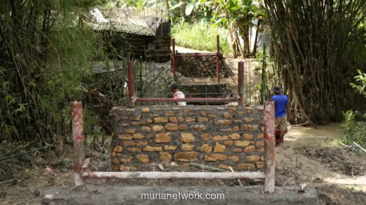 Jembatan Beton Gantikan Jembatan Sasak Rapuh di Boyolali, Warga Bersyukur