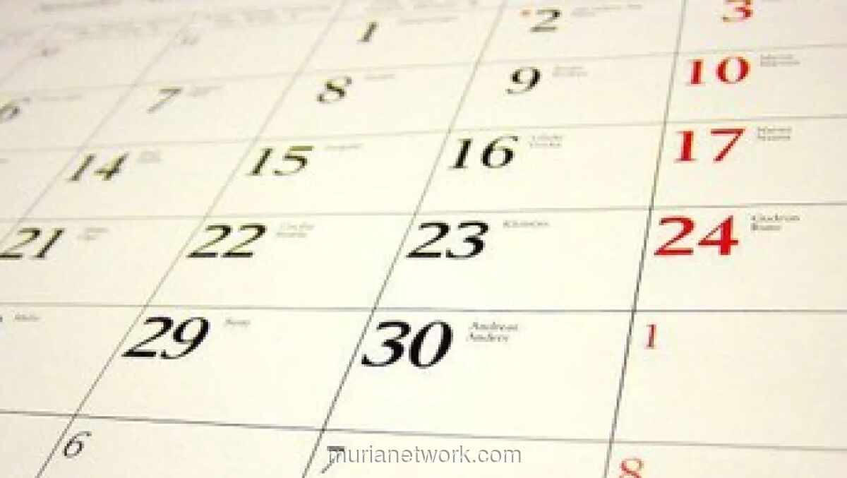 Empat Libur Nasional dan Dua Cuti Bersama Warnai Bulan Mei 2026